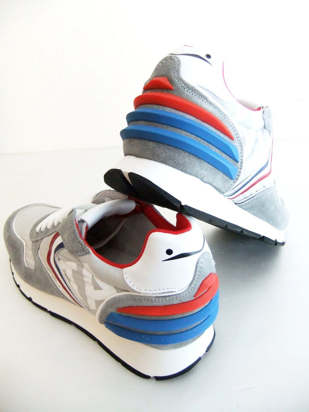 LIAM POWER ITALIA   ナイロン × スエード  スニーカー