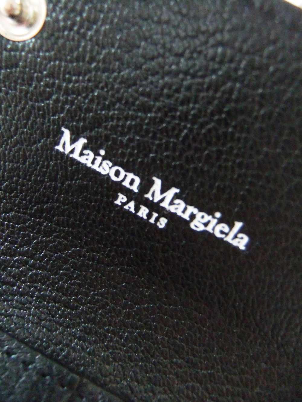 Maison Margiela - MAISON MARGIELA レザー スナップボタン カード 