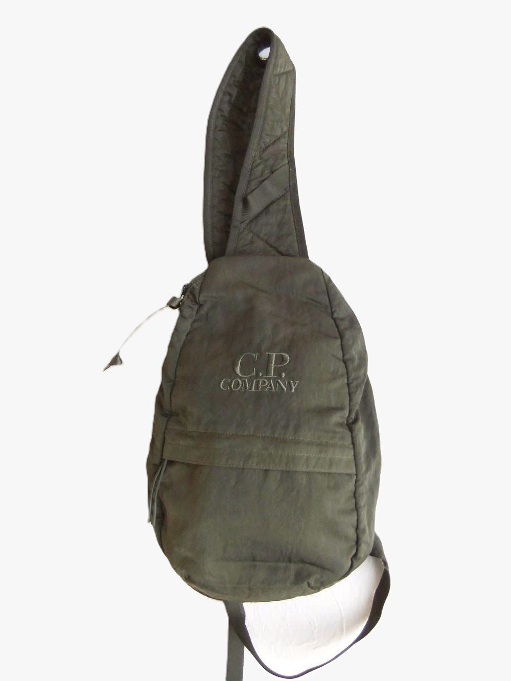 NYLON B CROSSBODY BAG  (カーキ)  ゴーグル ボディバッグ