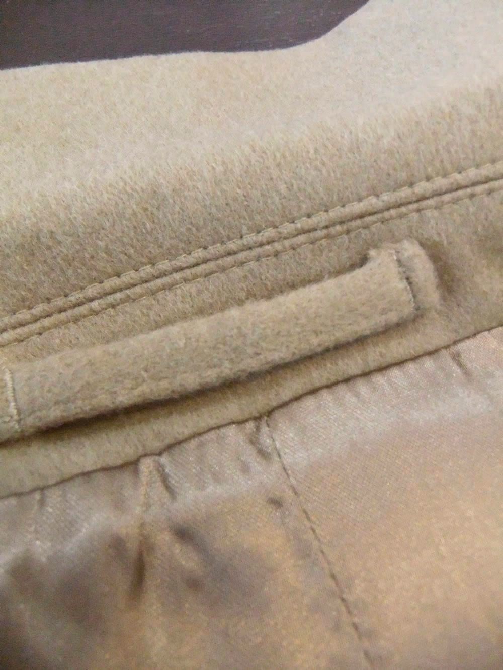 ウール シングル チェスター コート