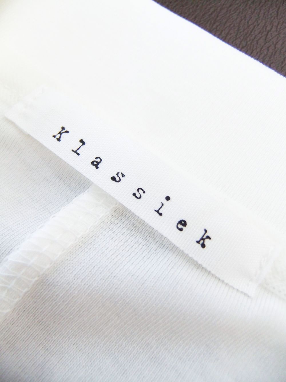 【Klassiek】 コットン ポロ Tシャツ  （ホワイト）   K144305M