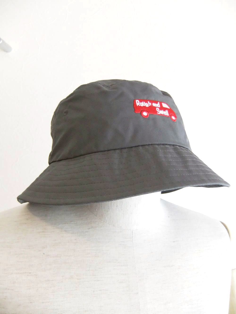 RED BUS HAT   (チャコールグレー)  ロゴ入り ハット    RSA-26009