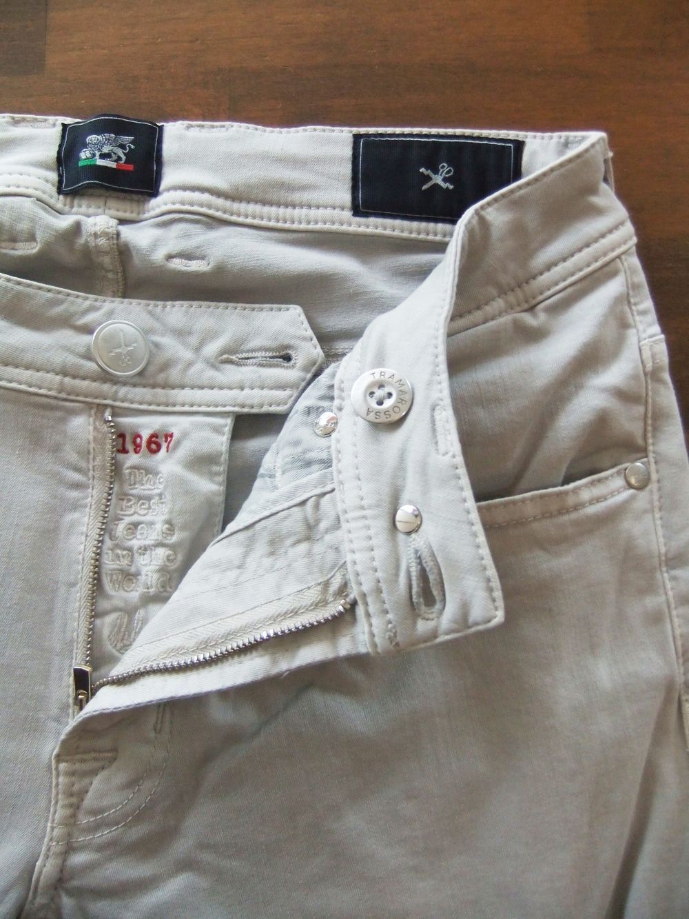 LEONARD   レオナルド  スーパーストレッチスリムパンツ