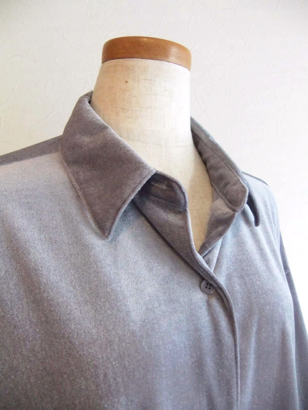 Velour Relax Shirt  ベロア リラックス シャツ   535950
