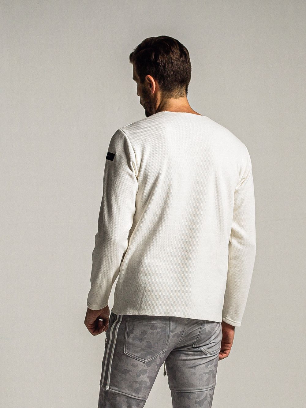 VELOURS FLEECE NEO THERMAL  (ホワイト)  カットオフ ハニカム サーマル