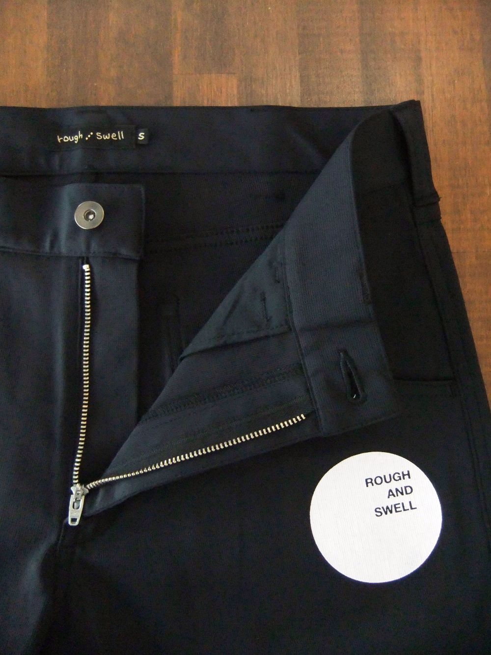 MOON SHORTS (ブラック)  コットンストレッチ ハーフパンツ   RSM-24066
