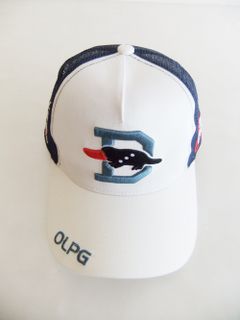 BIG D MESH CAP (ホワイト) ロゴ入りキャップ RSA-23006
