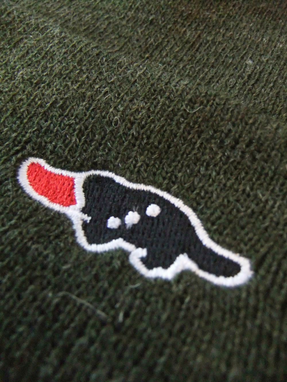 BASIC BEANIE   ロゴ ニットキャップ  ( オリーブ )   RSA-26207