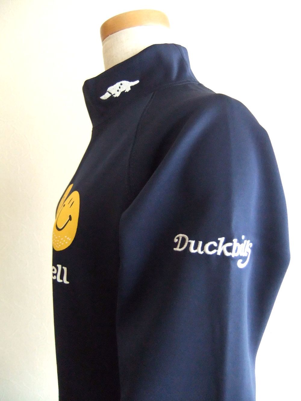 【LADIES】 SMILE HOT MOCK.W   ロゴ入り モックネック  RSL-24210