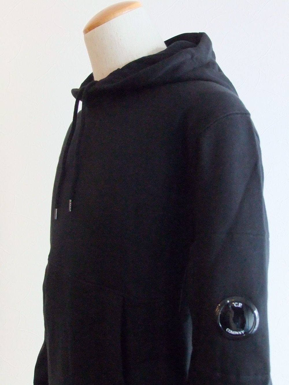 DIAGONAL RAISED FLEECE  HOODIE  (ブラック) フーデッド スウェットシャツ