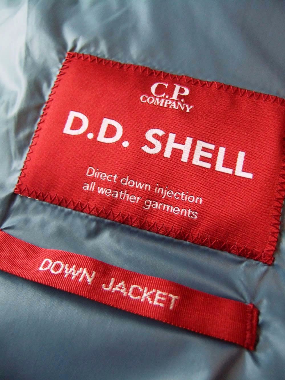 D.D. SHELL GOGGLE CHEST POCKET JACKET   ナイロン ジップアップ ダウン ブルゾン