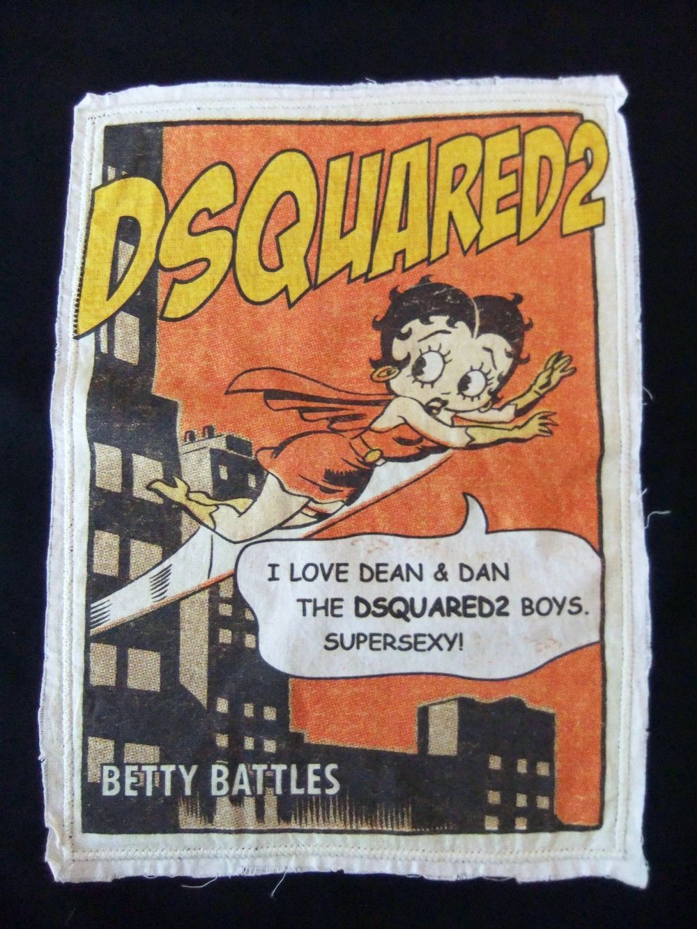BETTY BOOP REGULAR FIT HOODIE SWEATSHIRT  ロゴ スウェット パーカー   S74GU0785