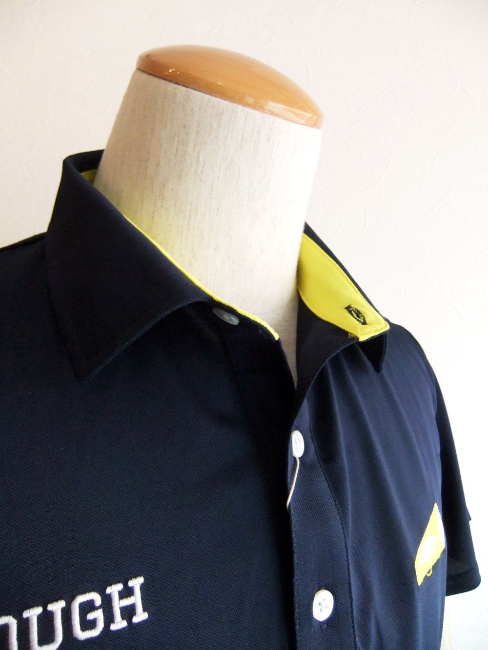 CHEER HORN POLO  (ネイビー)   半袖ポロ  RSM-25008