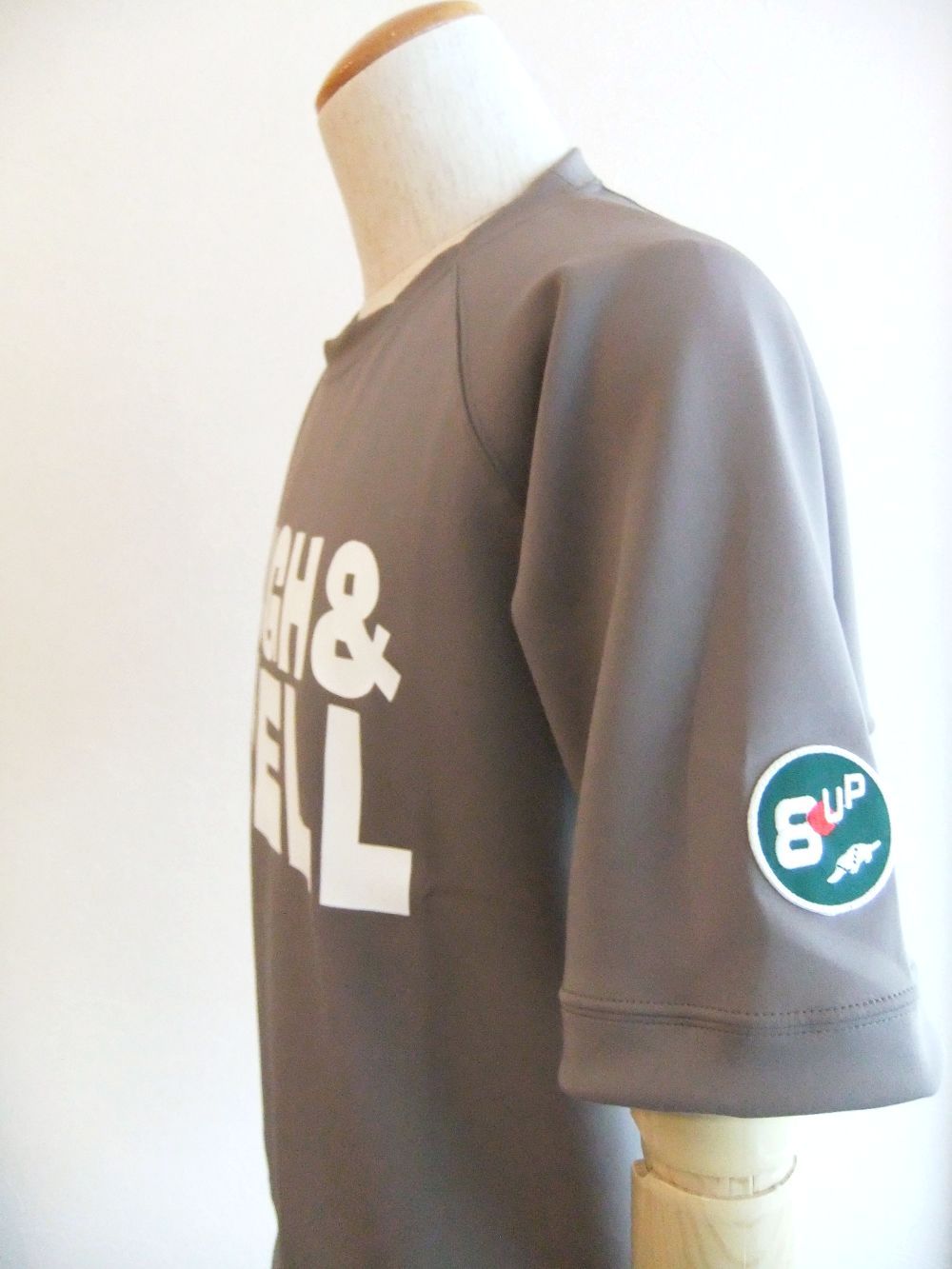 RUGGED SWEAT  ロゴ入り 半袖 スウェット   RSM-24043