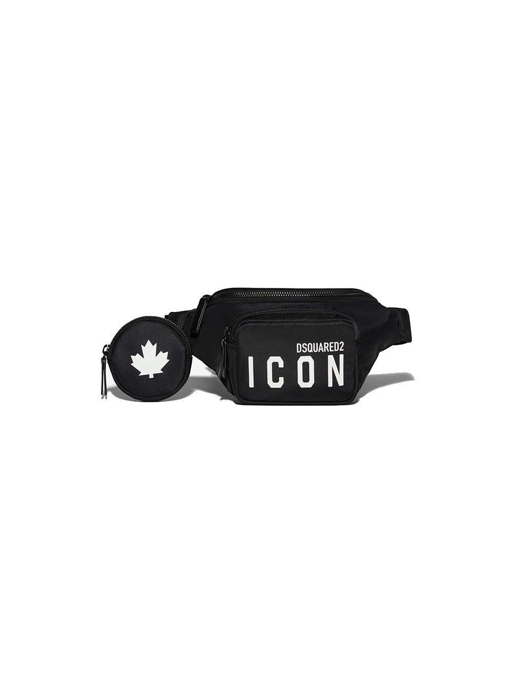 BE ICON BELT BAG   ICON ロゴ  レザー ミニウエストバッグ