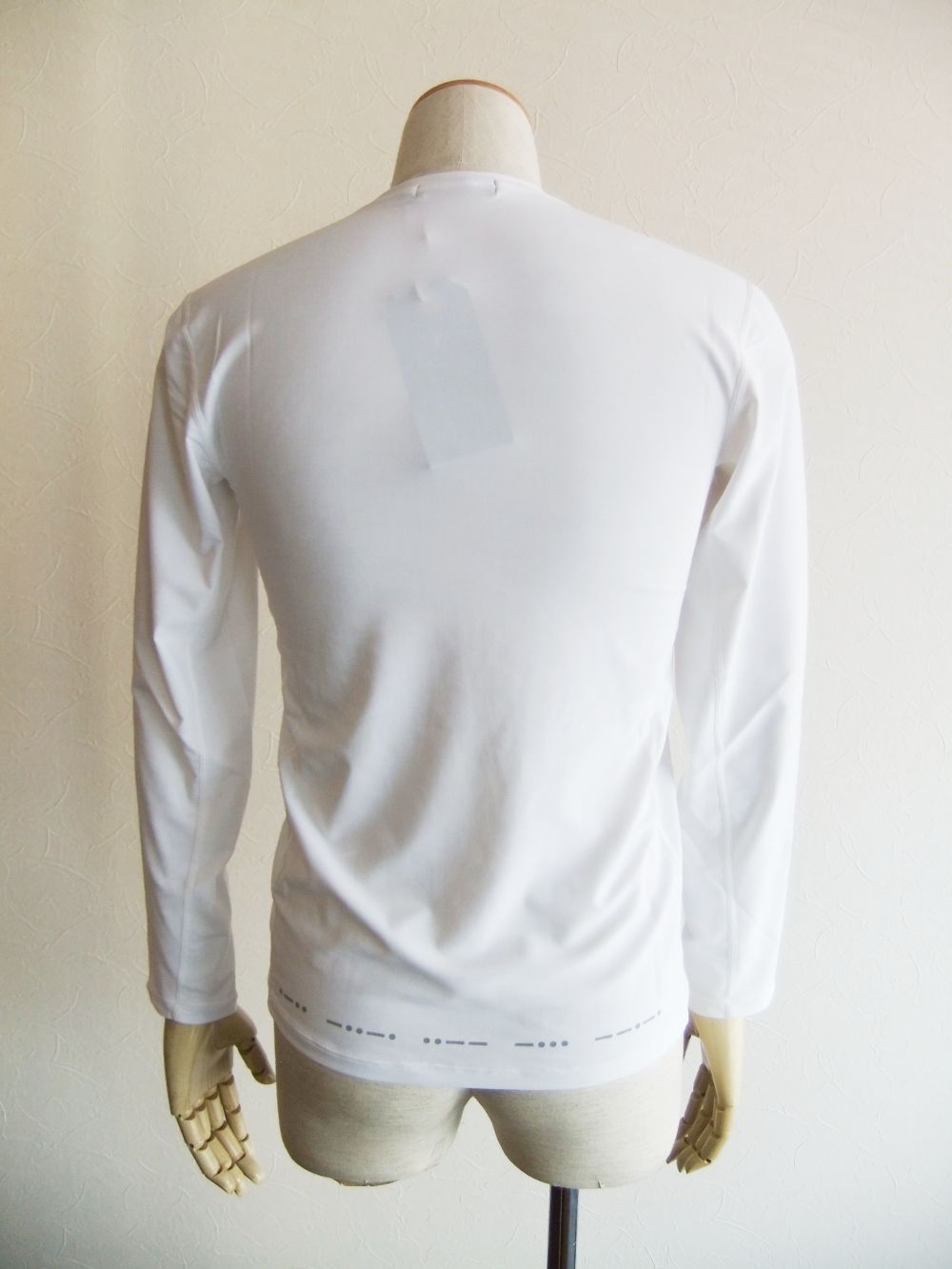GYM TEE L.S  (ホワイト)   長袖インナー  RSM-23231