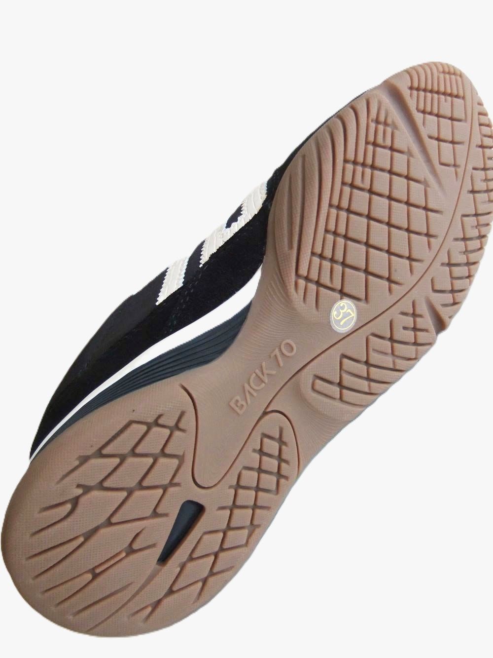 【BACK70】 FIRE BALL SPONGY NYLON BUTTER 70  （ブラック） ファイヤーボール ナイロン スニーカー