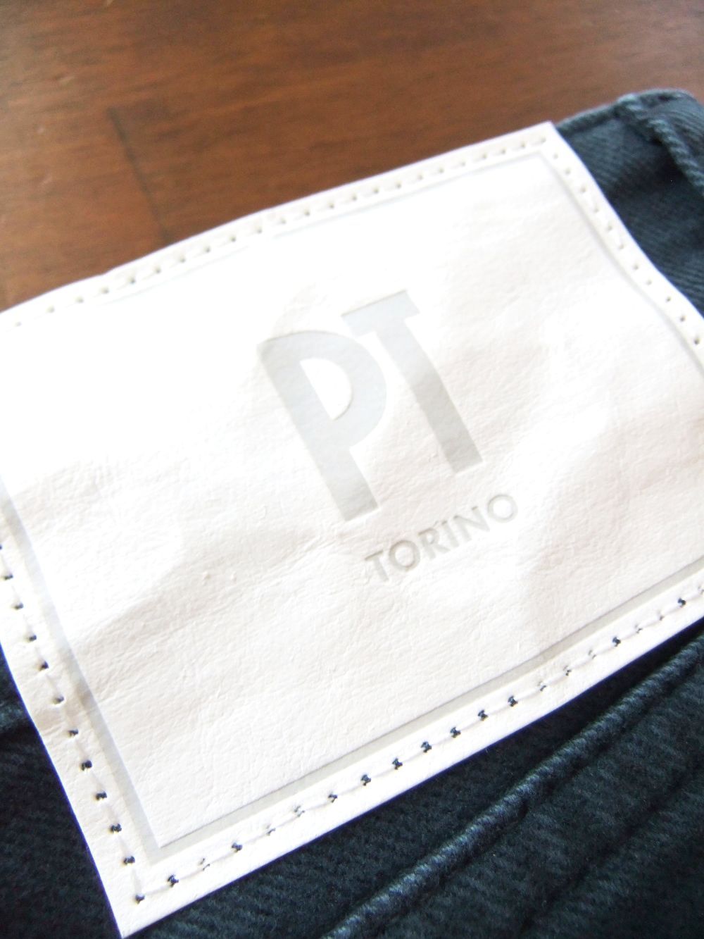 PT  TORINO  DENIM  (ネイビー) SWING ストレッチ スリム デニム