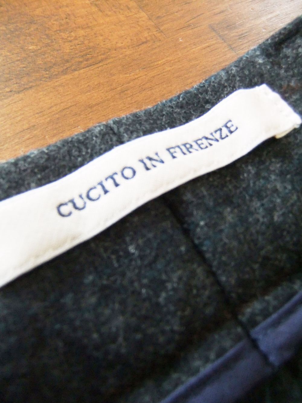 MASACCIO/M1   WASHABLE WOOL STRIPE ウール ストライプ ストレッチパンツ  A7072R