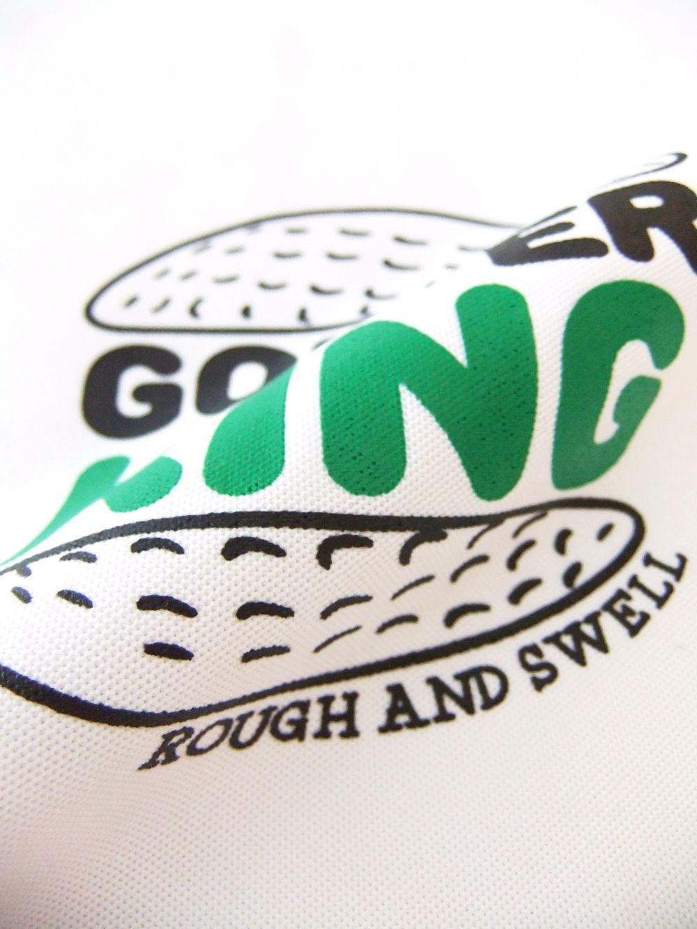 GOLFER KING MOCK  (ホワイト)  半袖モックネック シャツ  RSM-25026