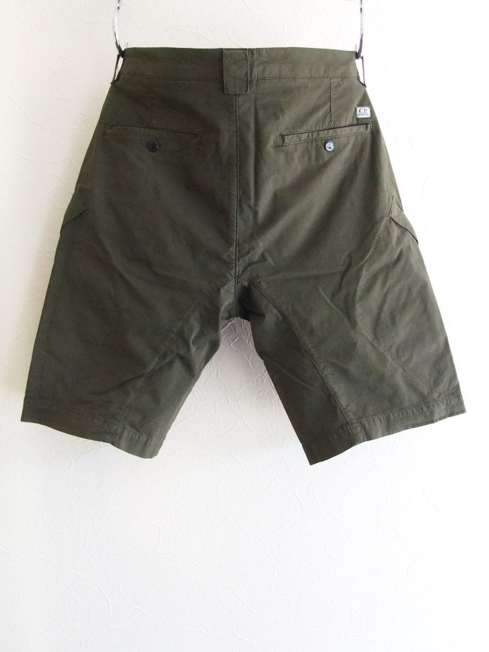 Stretch twill Garment Dyed Cargo Shorts   ハーフカーゴパンツ  (カーキ)  10CMBE274A