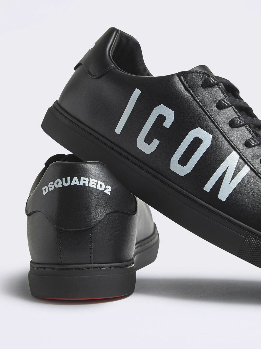 Icon New Tennis Sneakers  ロゴ レザースニーカー
