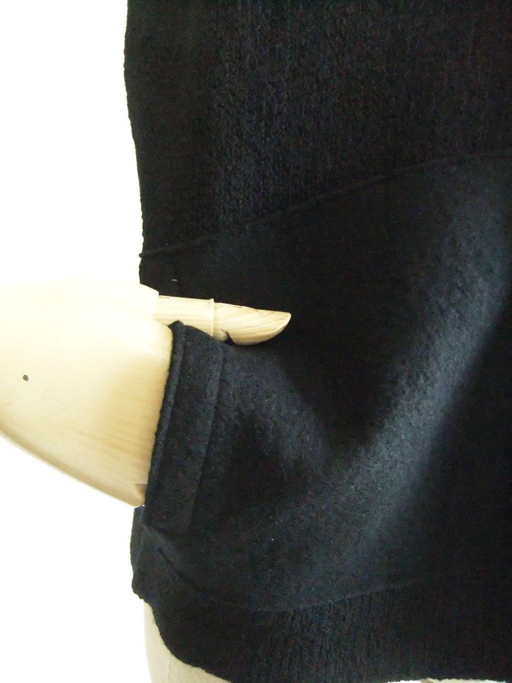 ウール ニットブルゾン