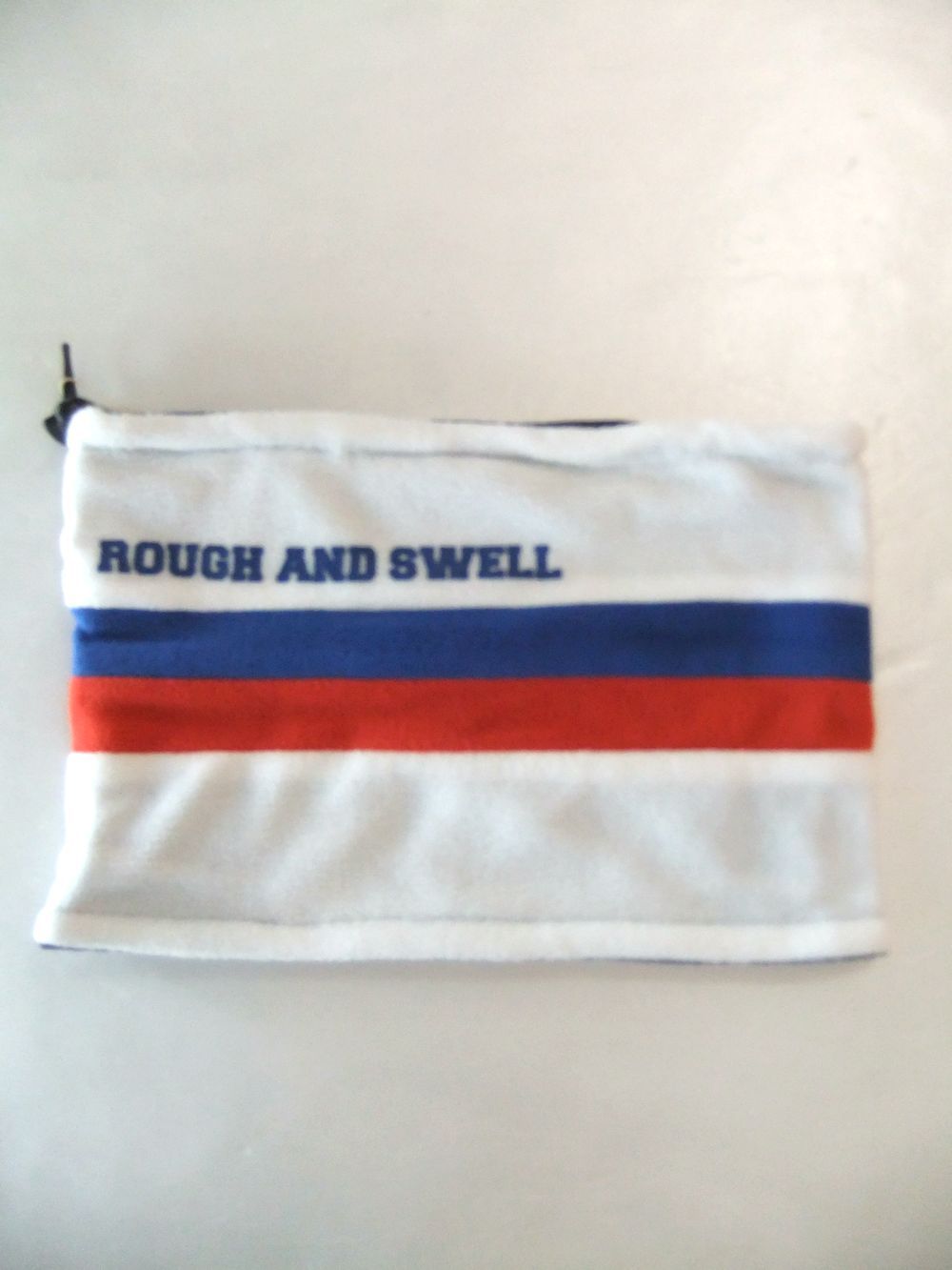 TRICOLOR  NECK WARMER (ホワイト)  フリース ネックウォーマー RSA-25209