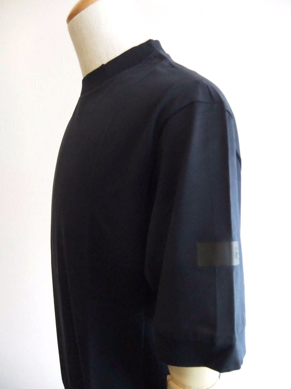 NUBY  (ネイビー) リブ 半袖 Tシャツ