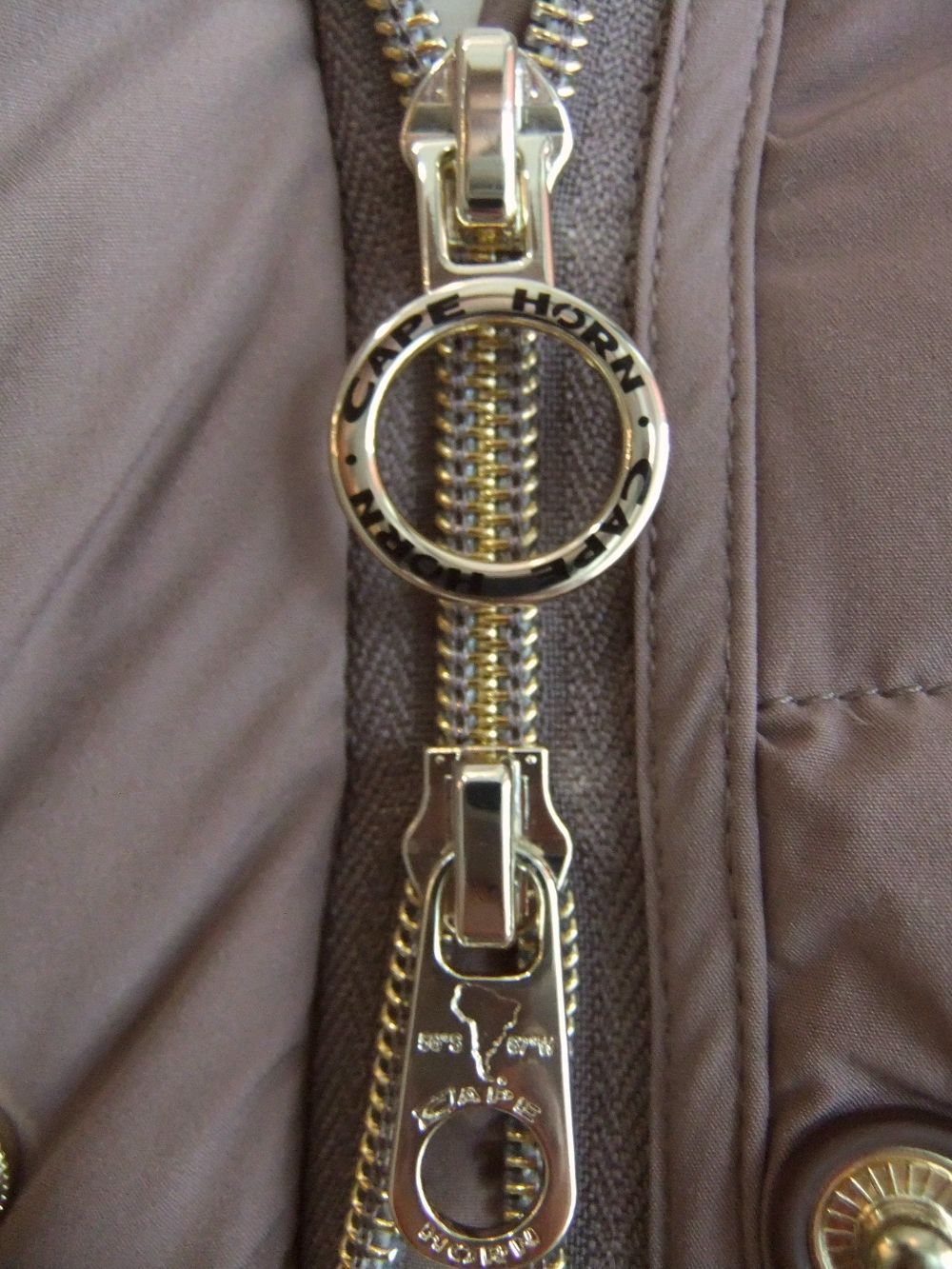 《LADIES》 SANTACRUZ  サンタクルス ダウンブルゾン   (モカ)  52570