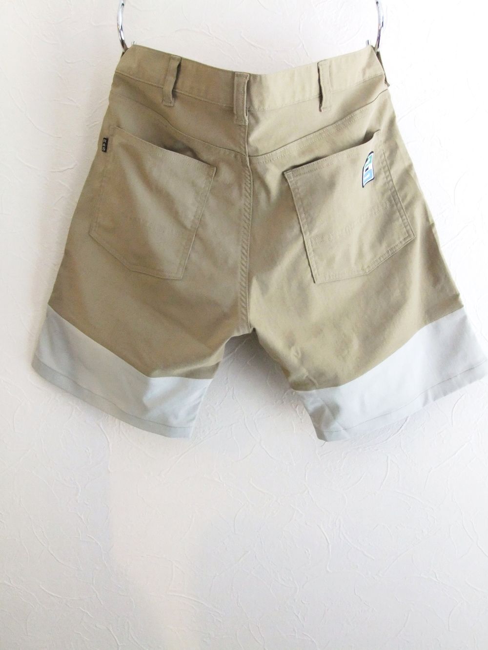 SAHARA BUSH ( ベージュ ) ストレッチツイル ハーフパンツ    RSM-21081