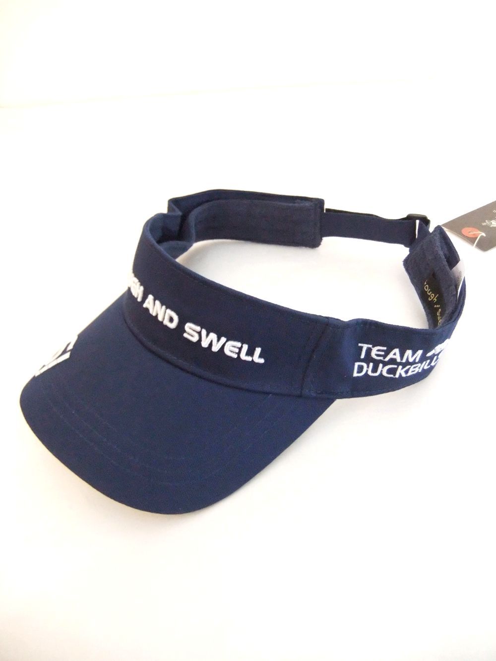 TEAM DUCKBILLS SUN VISOR (ネイビー) ロゴ入り サンバイザー  RSA-23003