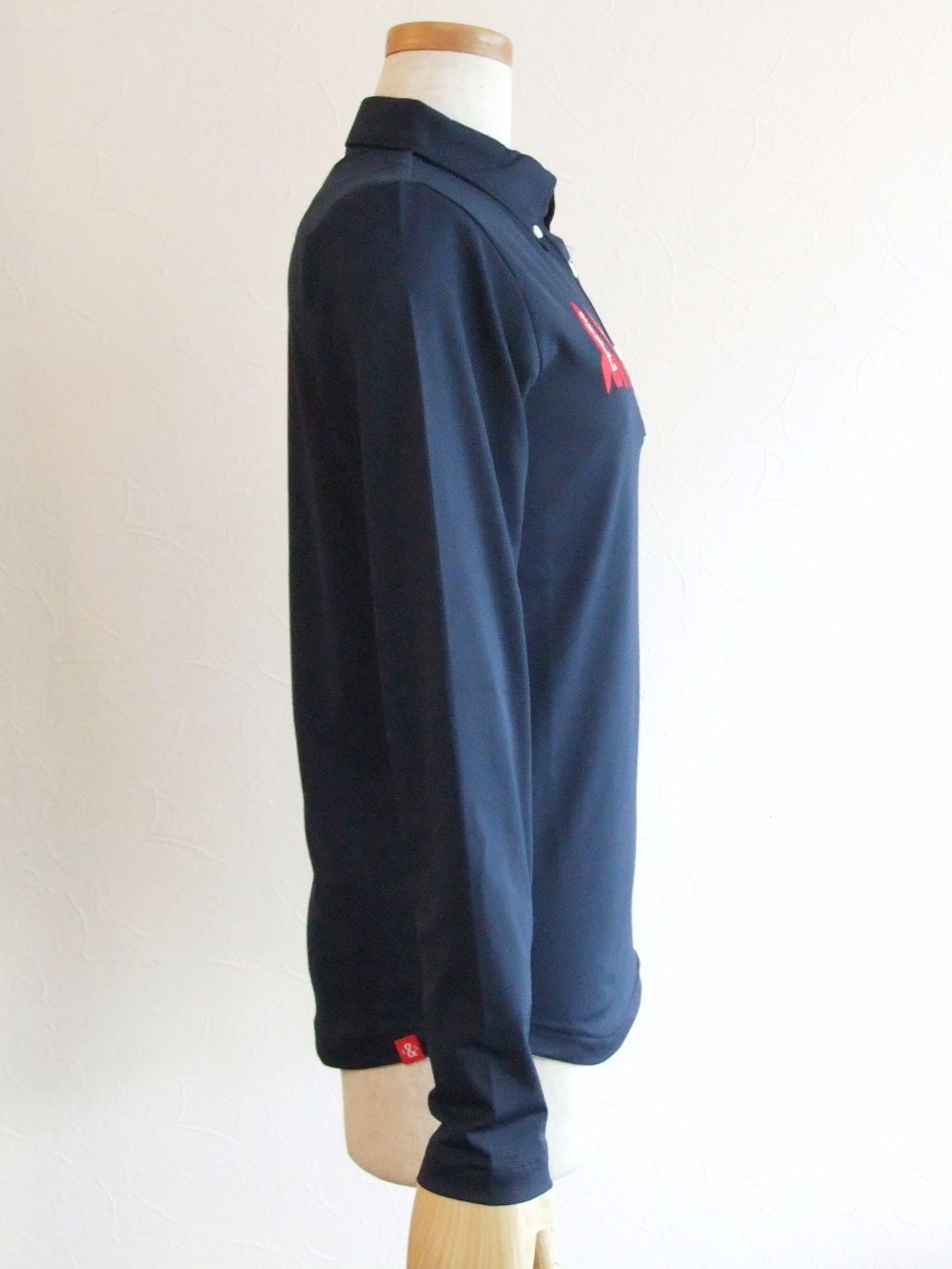 【LADIES】  GALAXY TOUR L.S. W.  (ネイビー)   長袖BDポロ  RSL-21215