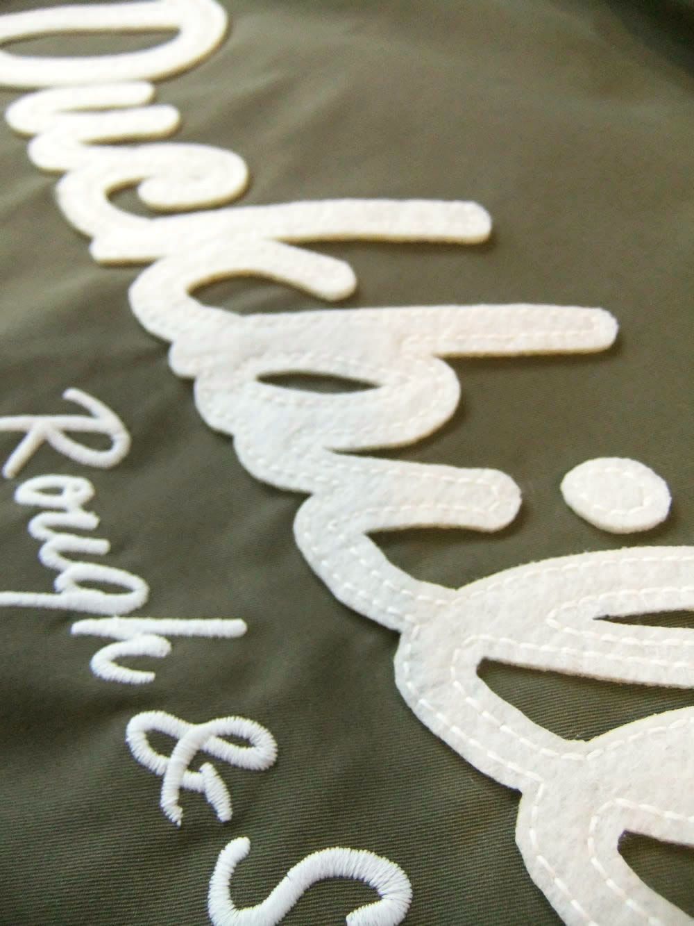 DUCKBILLS PATCH JACKET   （オリーブ）  ジップアップ ブルゾン    RSM-26246