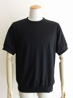 NEBBIOLO 【REDA active】   R6461   (ブラック)  クルーネック半袖Tシャツ