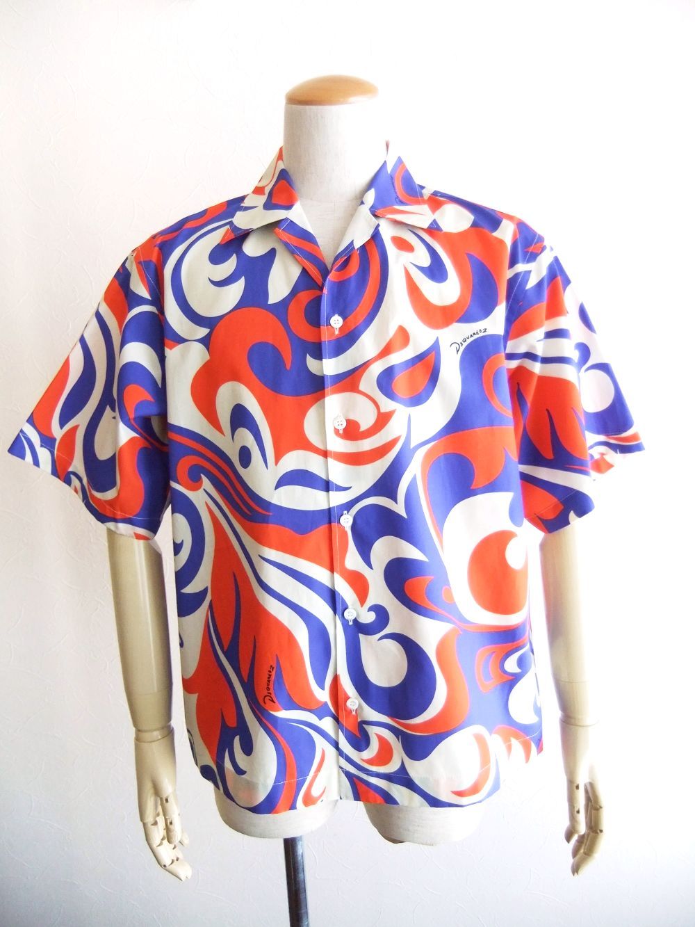 PSYCHEDELIC PAISLEY PRINT SHIRT    ペイズリー柄 半袖シャツ