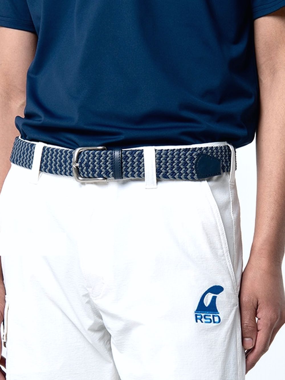 BRONX MESH BELT    メッシュベルト  (ネイビー)   RSA-25016