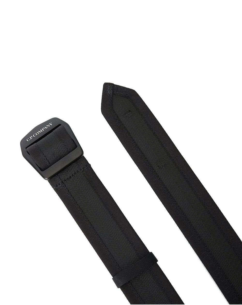 BELT IN HERRINGBONE TAPE   ロゴ ベルト