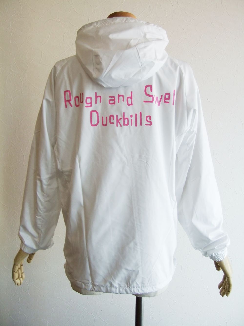 【LADIES】 NEW ENGLAND HOODIE W.    ロゴ ウインドブレーカー    RSL-21222