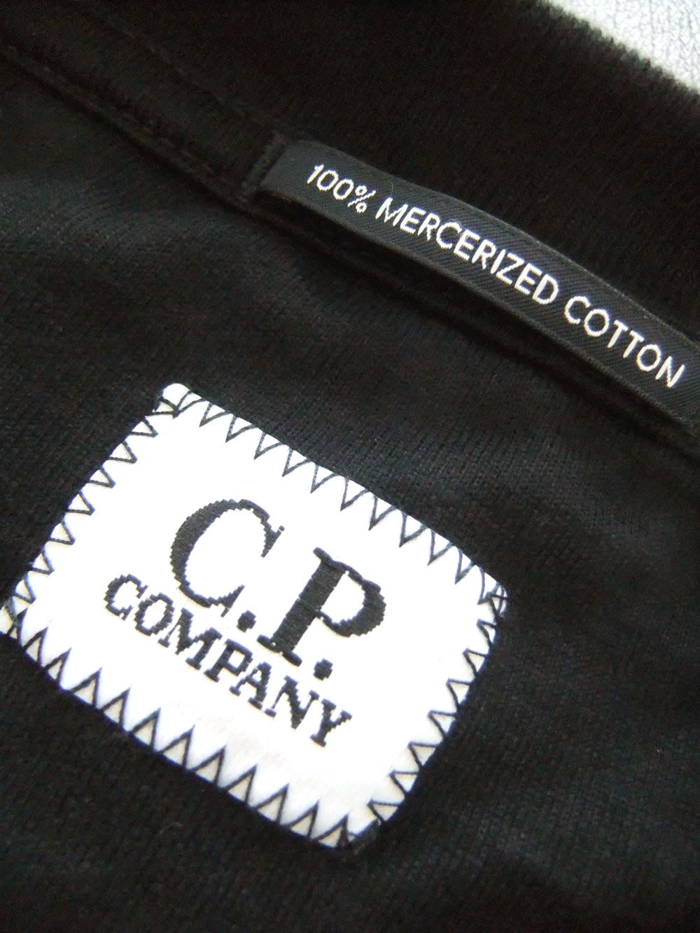 30/2 MERCERIZED JERSEY TWISTED LONG SLEEVE LENS TSHIRT  (ブラック) クルーネック 長袖シャツ