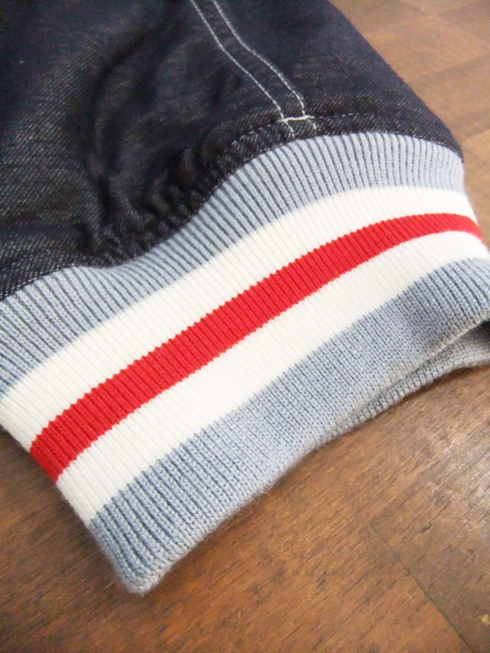 BOLT     裏フリース リブパンツ  (ネイビー)  RSM-22265