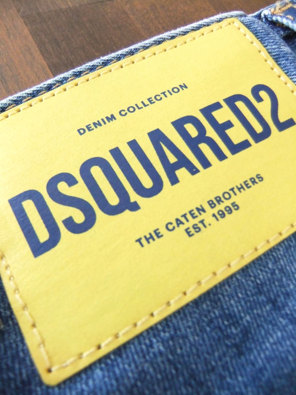 DEAN/DAN EMBROIDERY ROADIE JEANS  ルーズフィット ジーンズ   S74LB1444