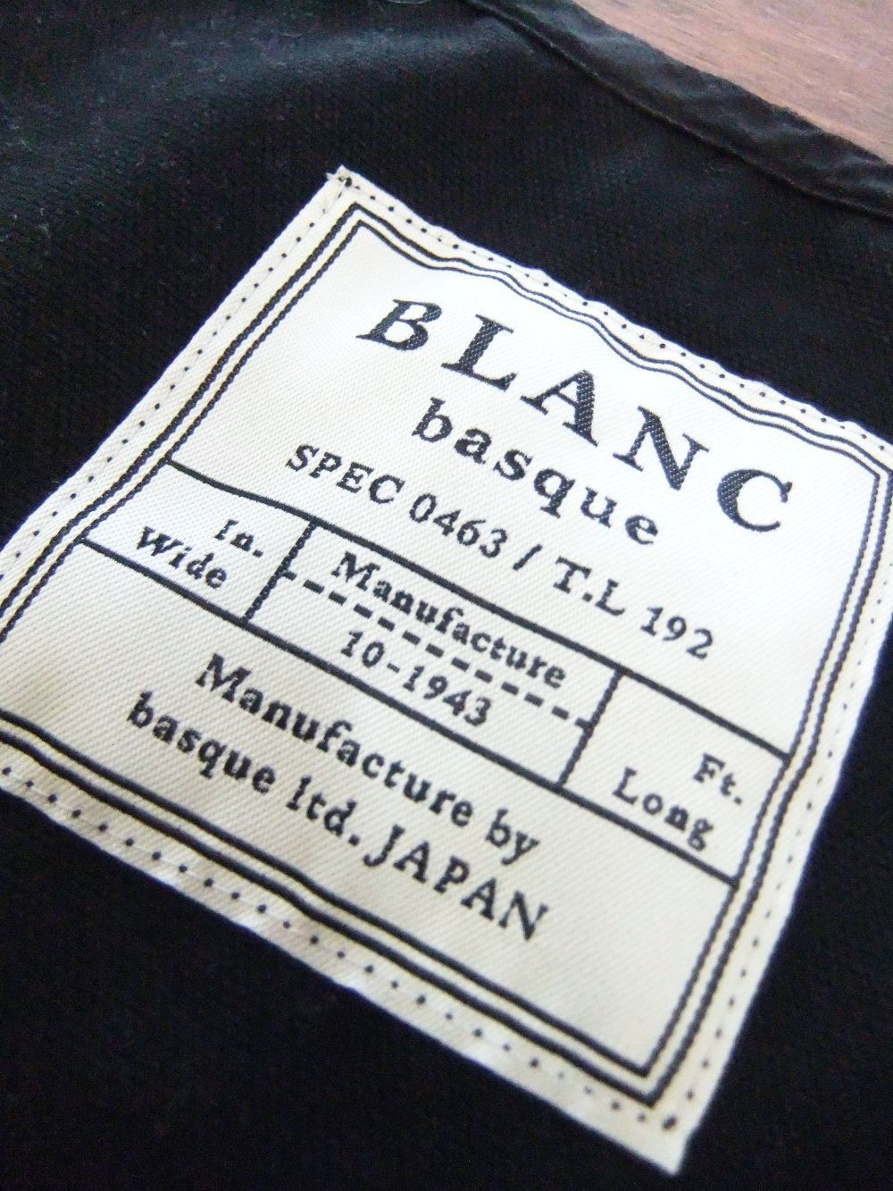 BLANC basque - オックス キャミ オールインワン BB11-303 | 4.444glad