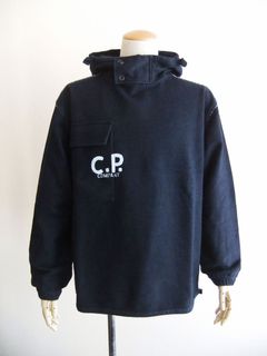 INDIGO FLEECE HOODIE   フーデッド スウェットシャツ