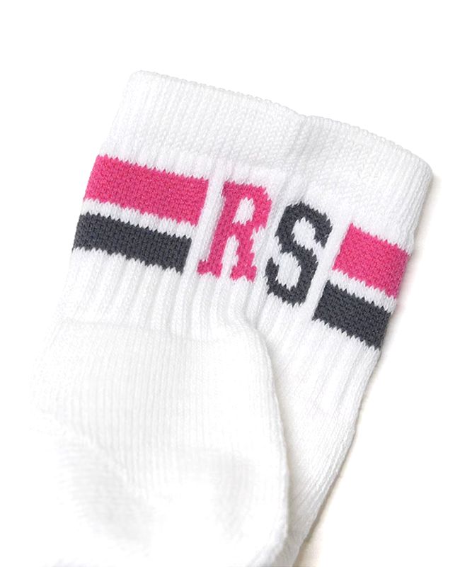 RS PICNIC SOCKS   リブソックス ( ピンク )  RS-25017
