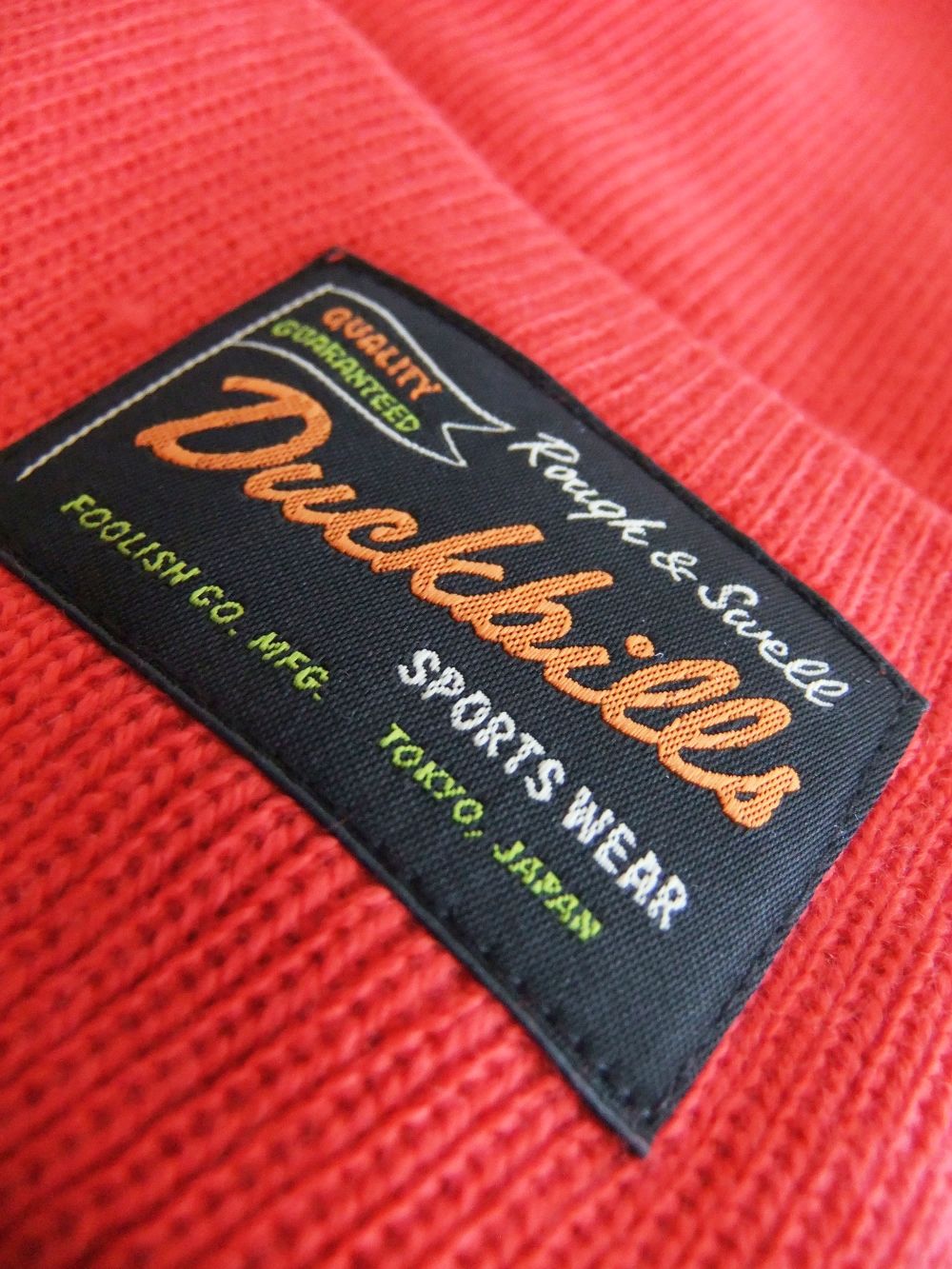R.S BEANIE   ロゴニットキャップ  ( レッド )   RSA-20207