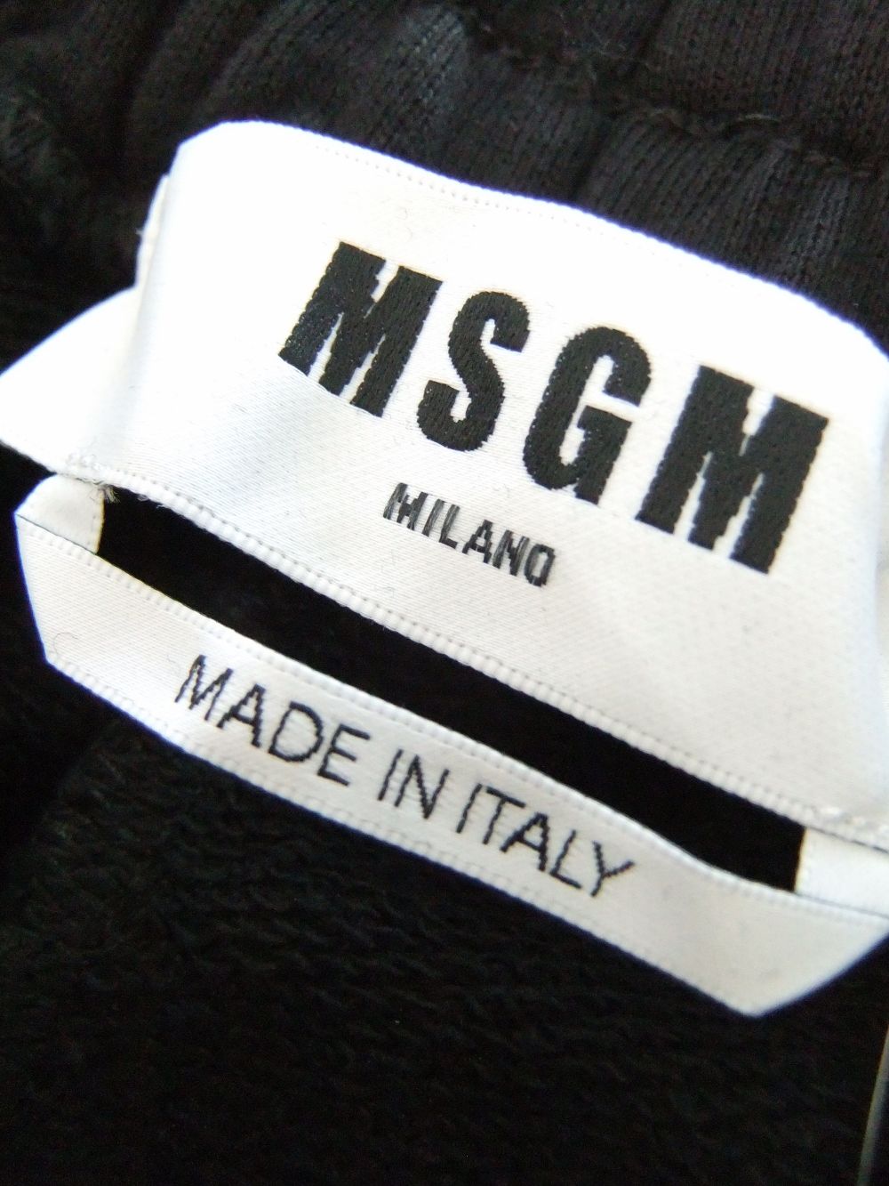 ★MSGM★クラウド ロゴ トラック パンツ MSGM - 《LADIES》 ブラッシュストローク ロゴ スウェットパンツ