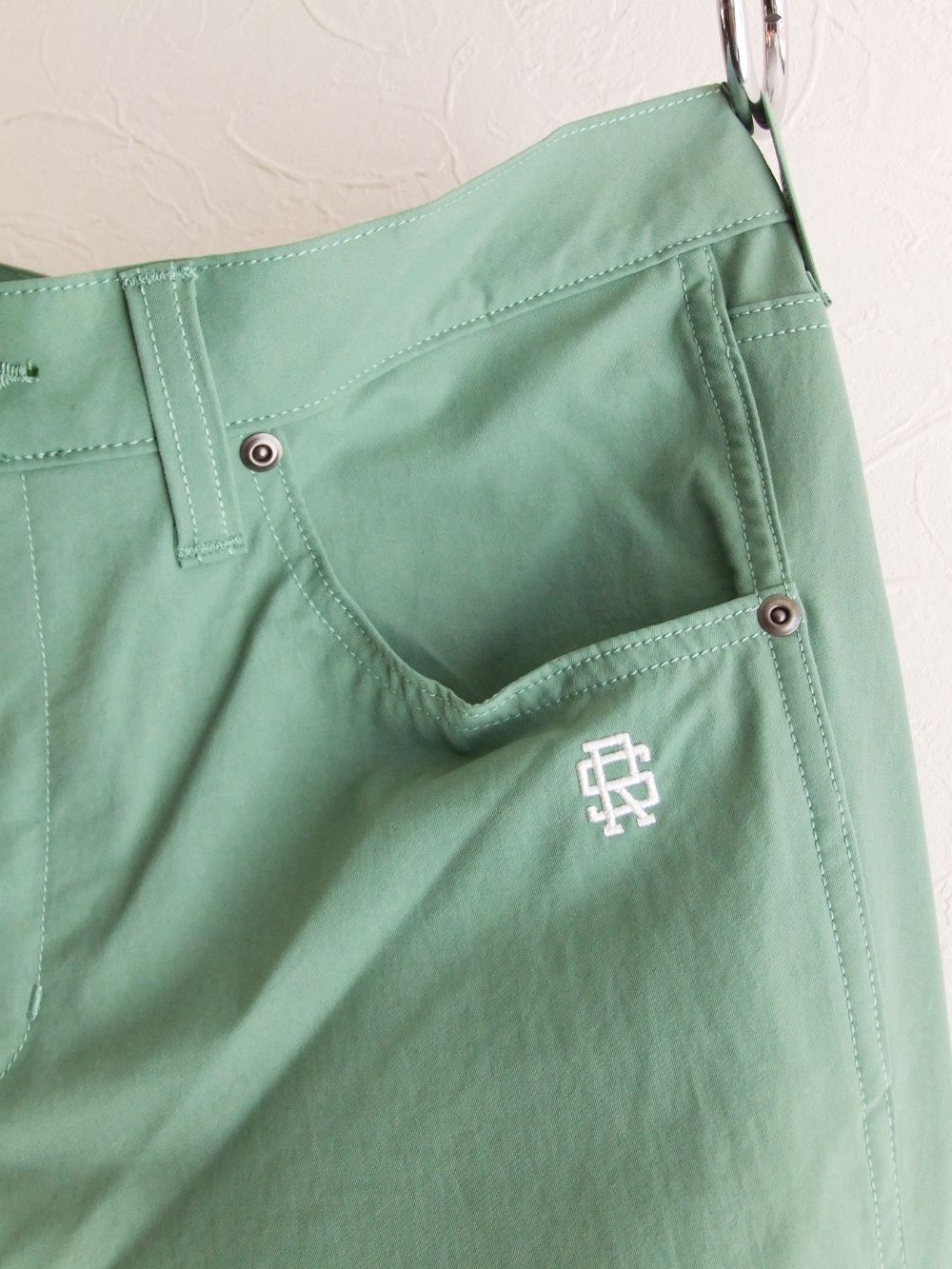 KEVIN PANTS ( モスグリーン ) ストレッチツイル パンツ   RSM-21075