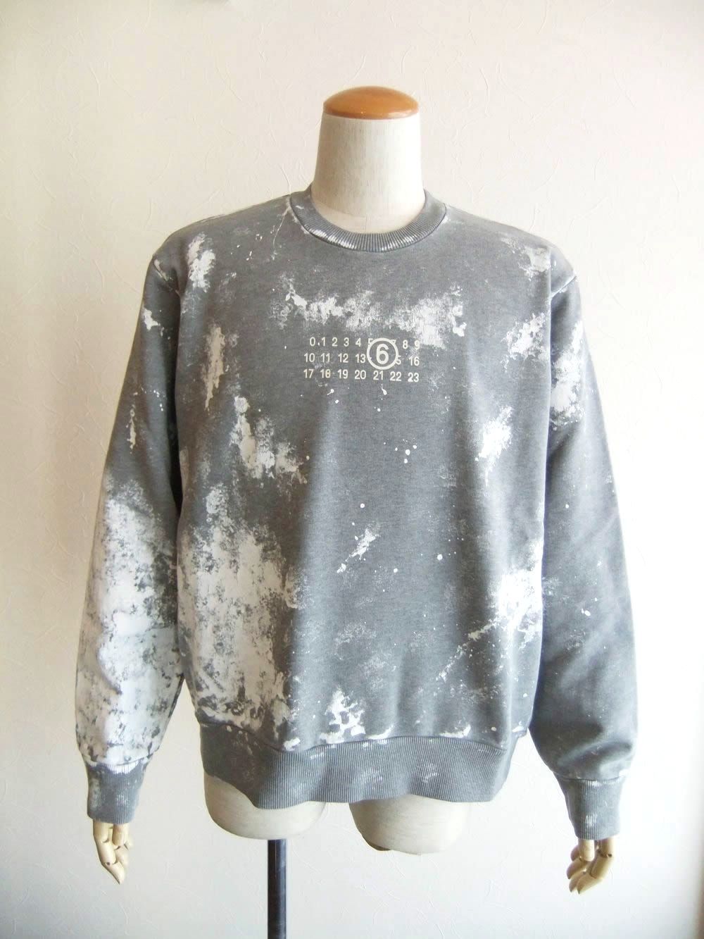 《MM➅》 Maison Margiela  SPRAY PRINT スウェット