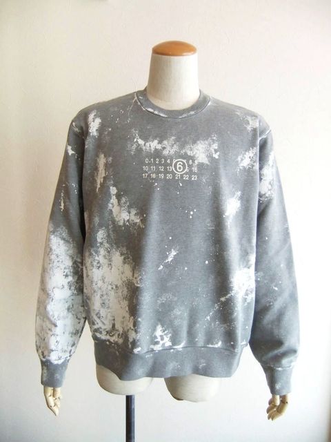 《MM➅》 Maison Margiela  SPRAY PRINT スウェット